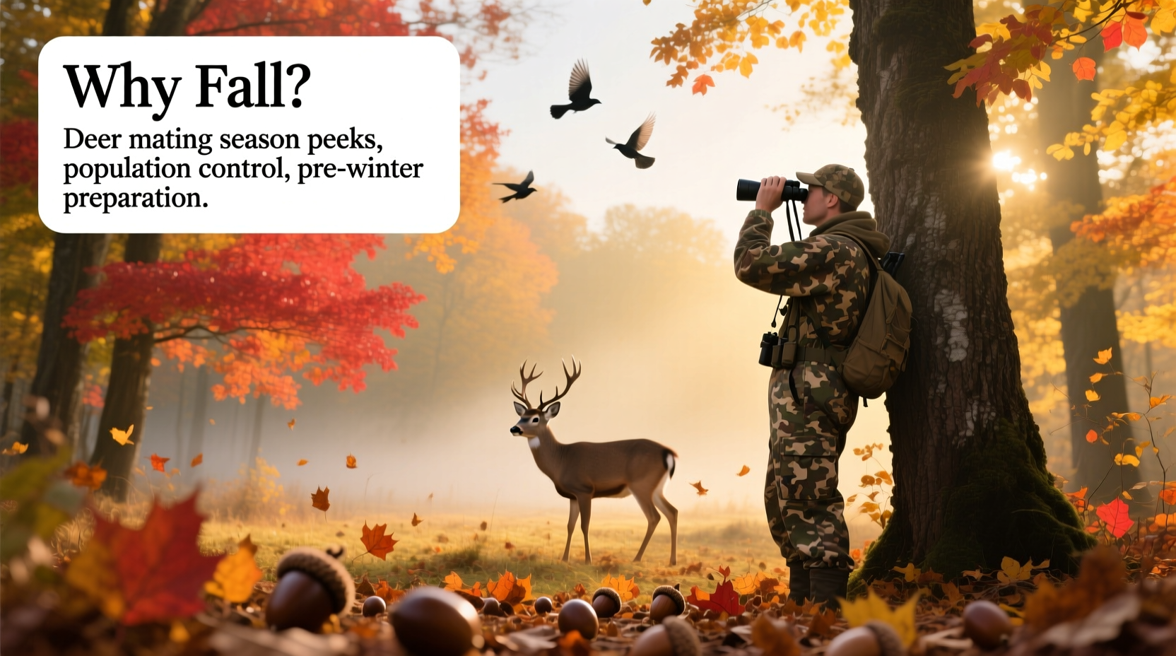 why is hunting season in the fall understanding the timing