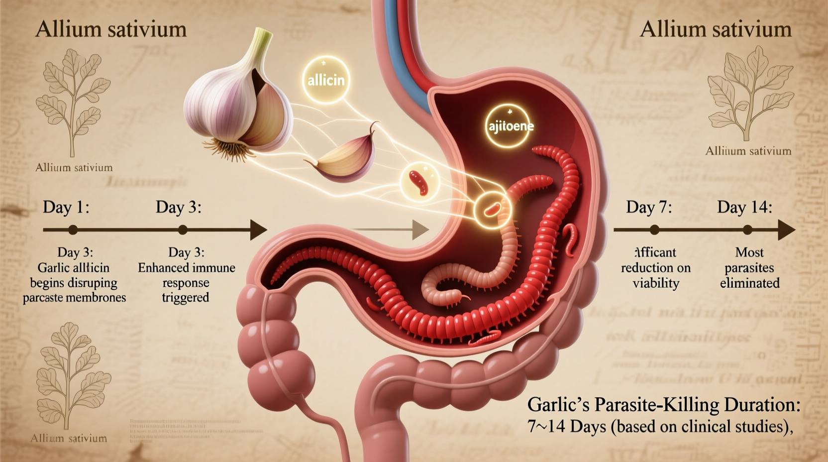 Garlic Parasite Elimination: How Long Until Results?