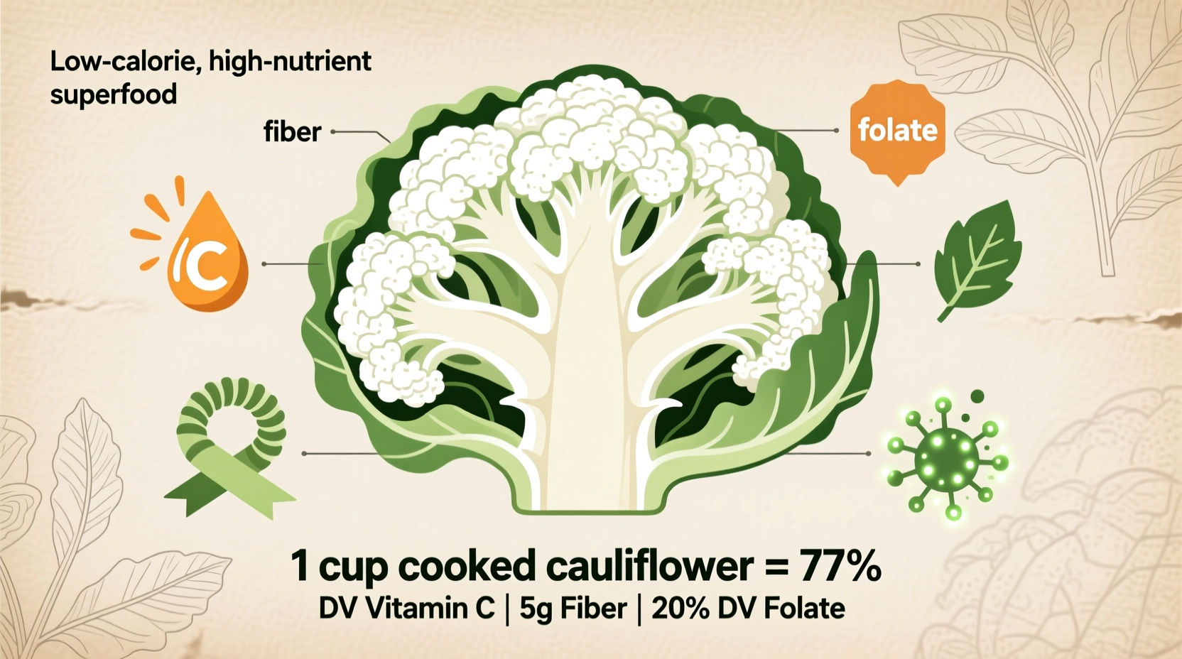 Cauliflower Nutritional Value: Complete Science-Backed Facts