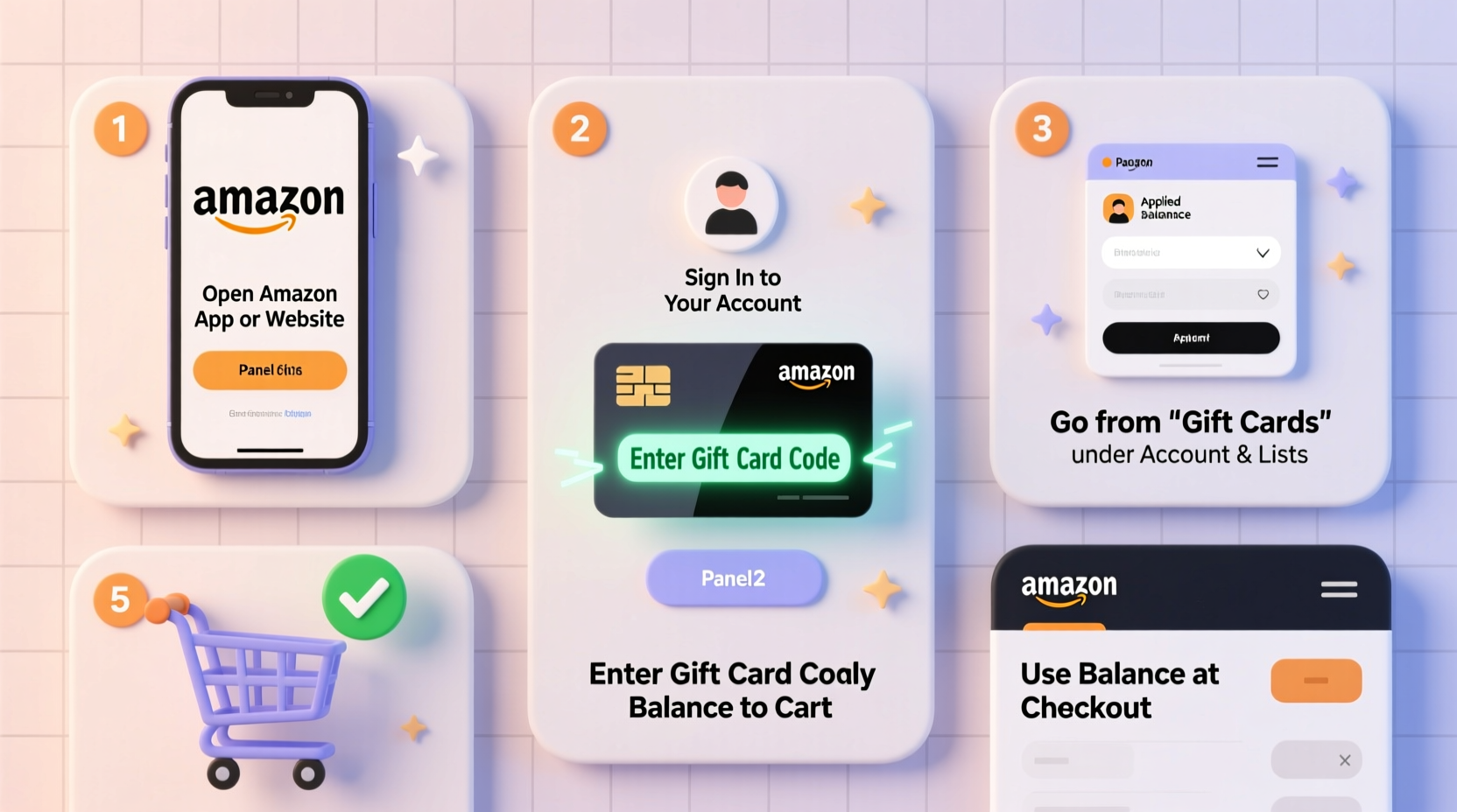 step by step guide to adding and using gift cards on amazon seamlessly