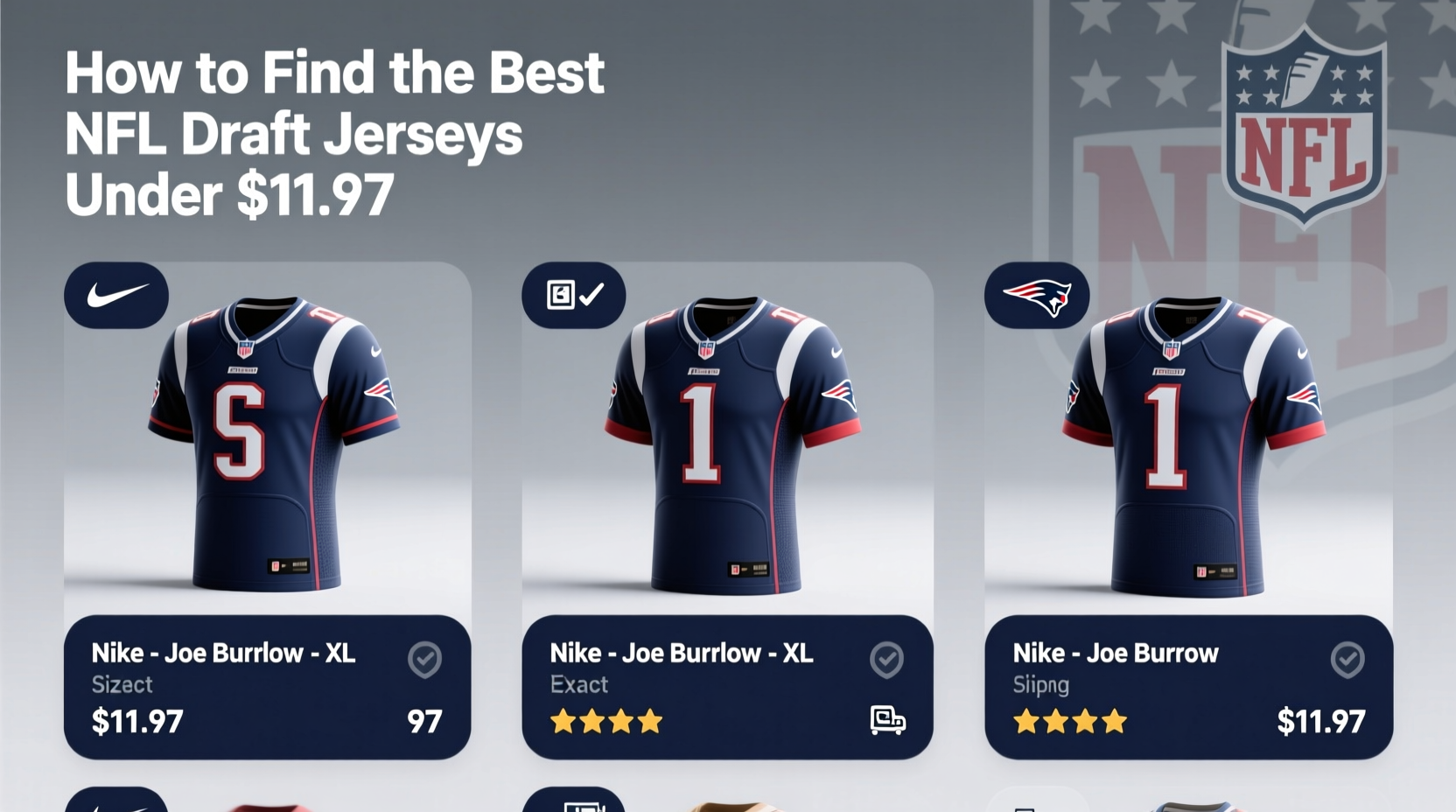 guide to finding the best nfl draft jerseys with prices from 11 97