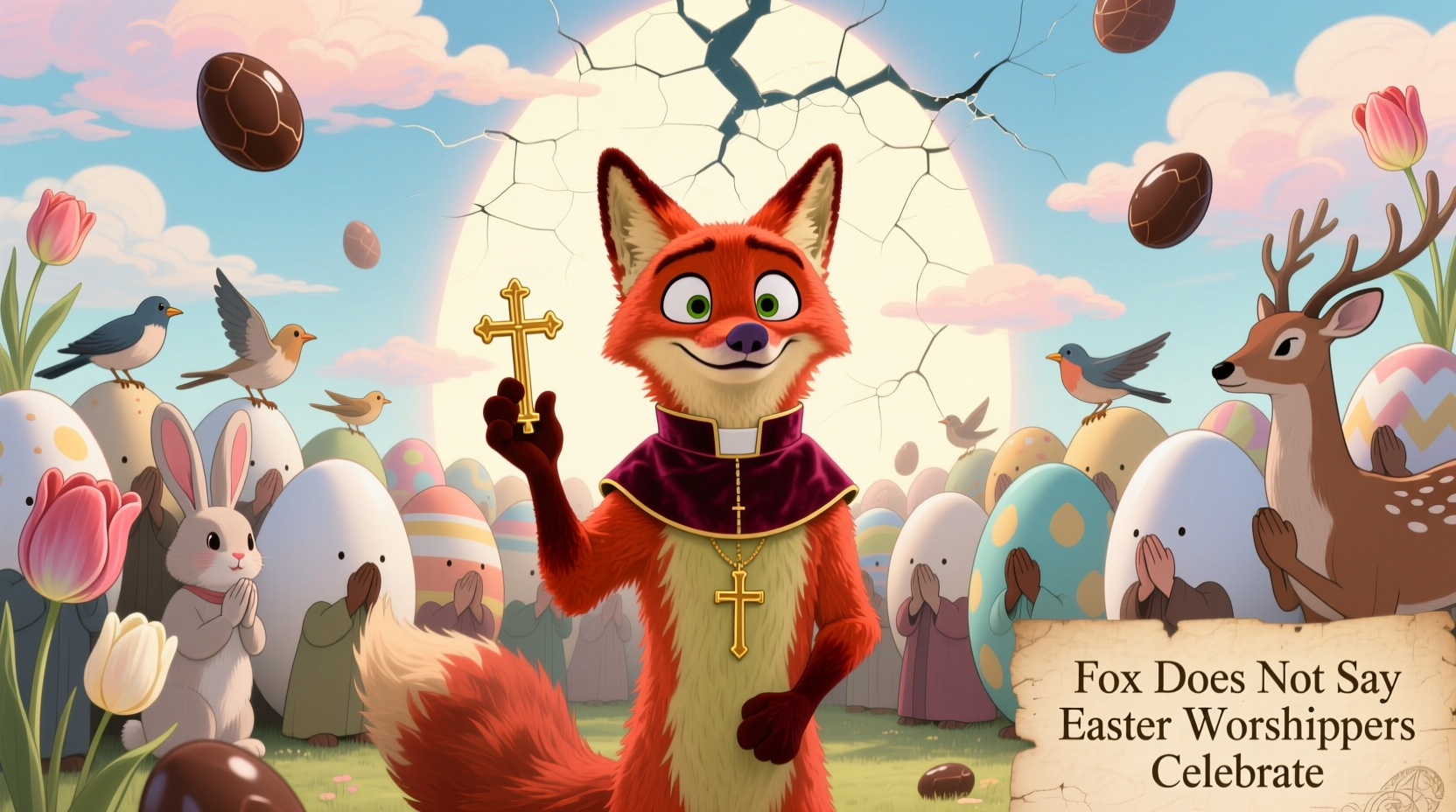 did fox say easter worshippers