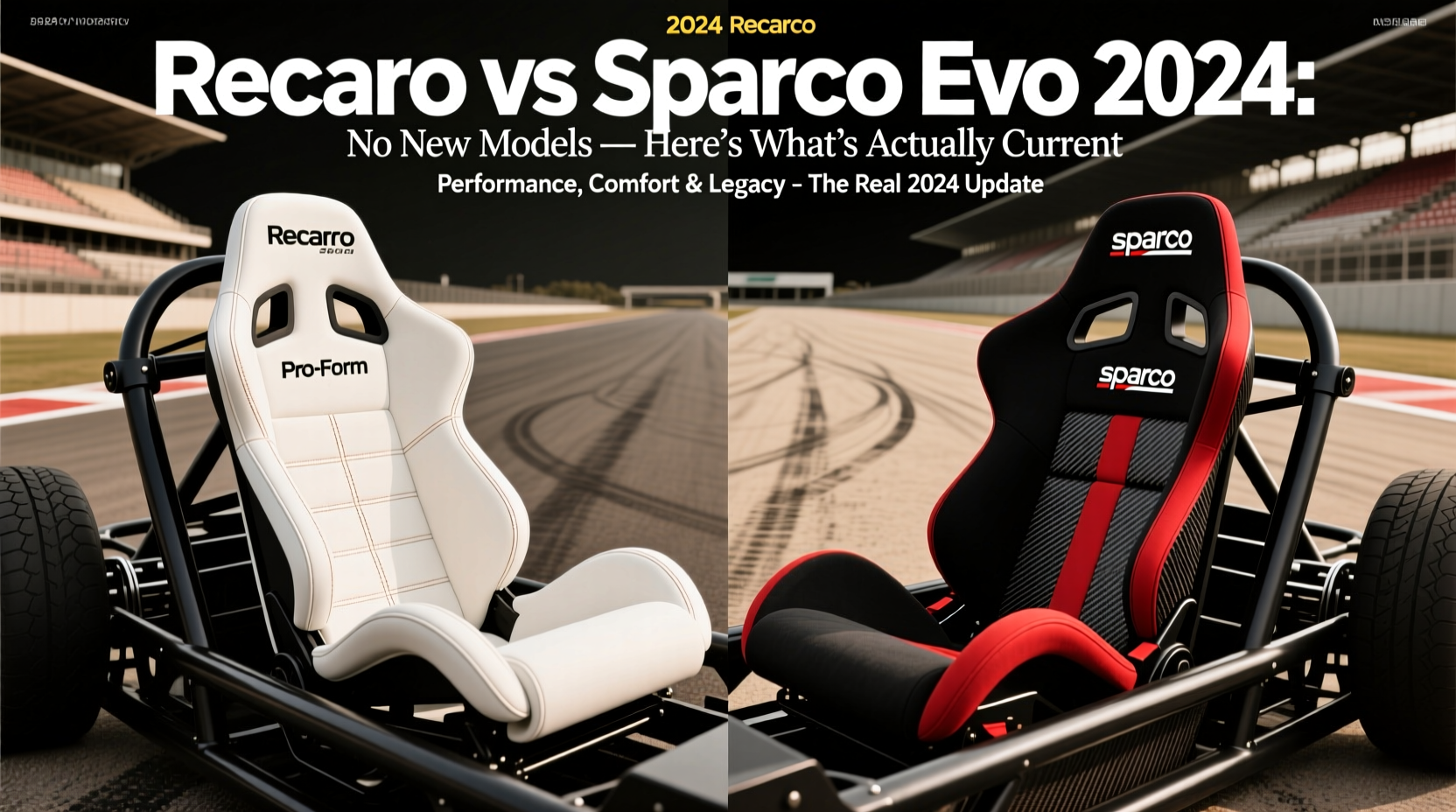 recaro vs sparco evo 2024