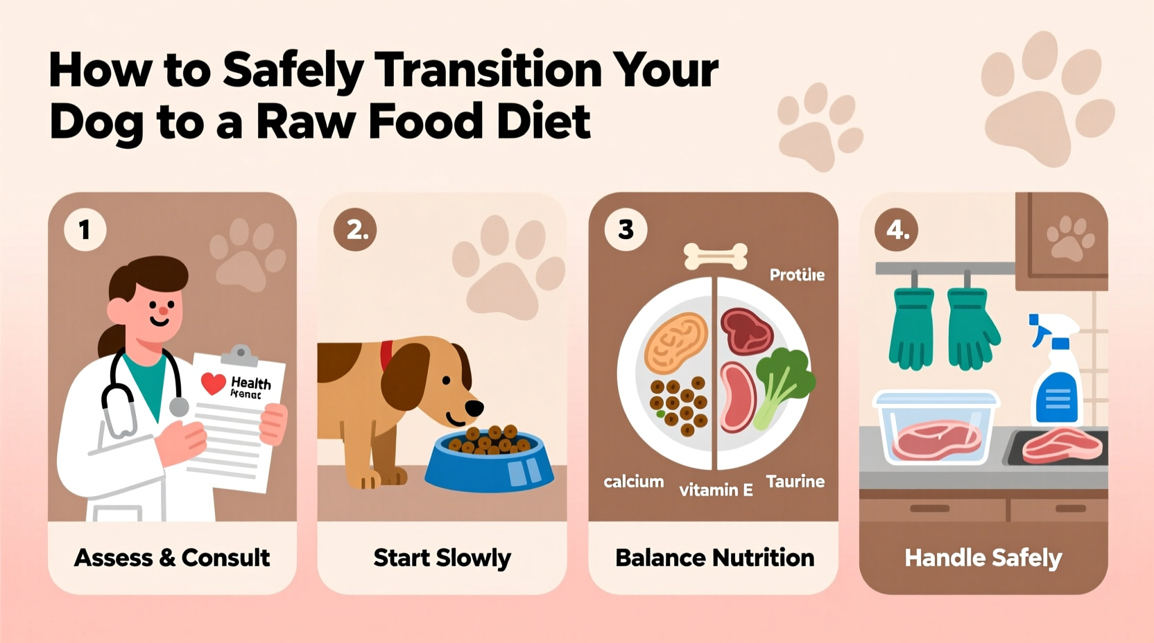 how to safely transition your dog to a raw food diet practical tips and nutritional insights