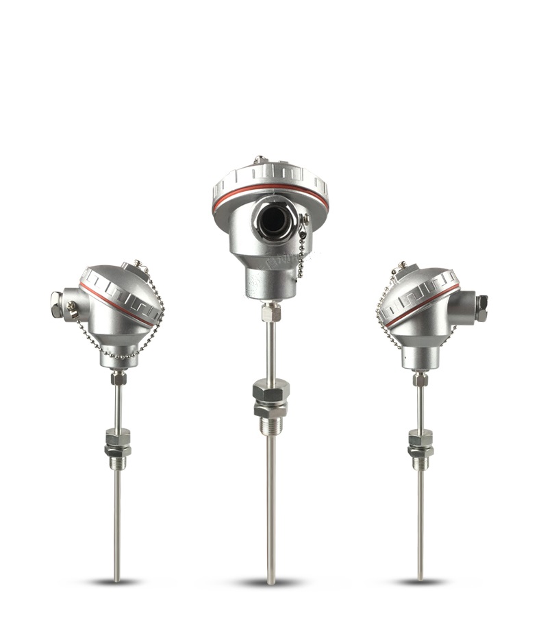 product-750-883.8607594936708 Pt100 temperature sensor probe wear-resistant thermocouple K-type explosion-proof temperature transmitter armored platinum therm