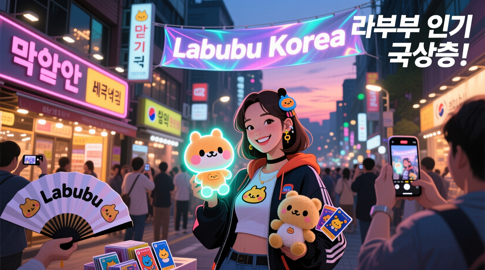 is labubu popular in korea