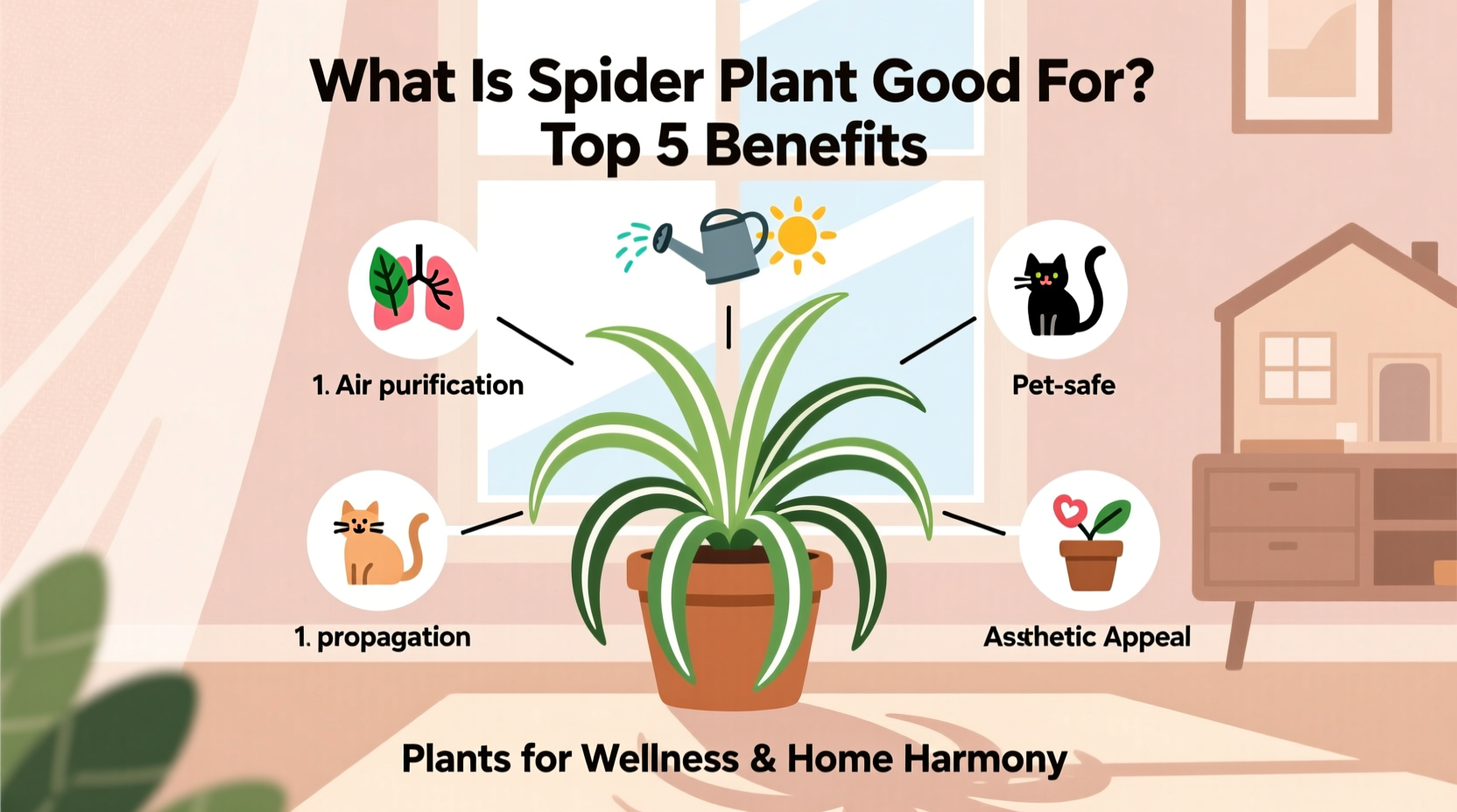 What Is Spider Plant Good For? Top 5 Benefits