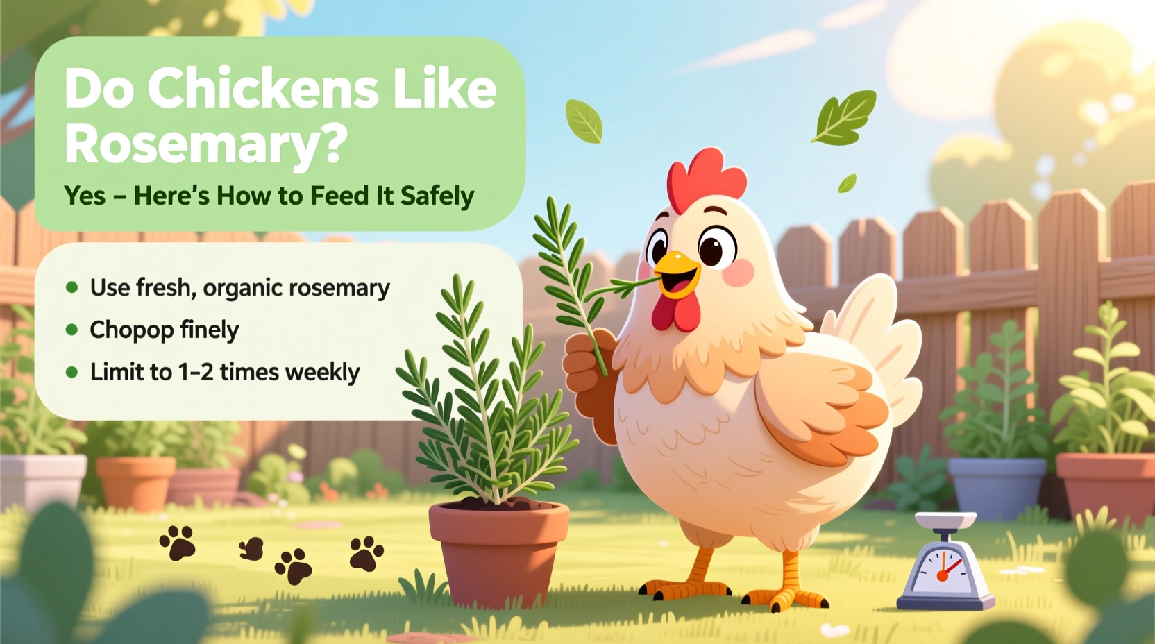 Do Chickens Like Rosemary? Yes – Here's How to Feed It Safely