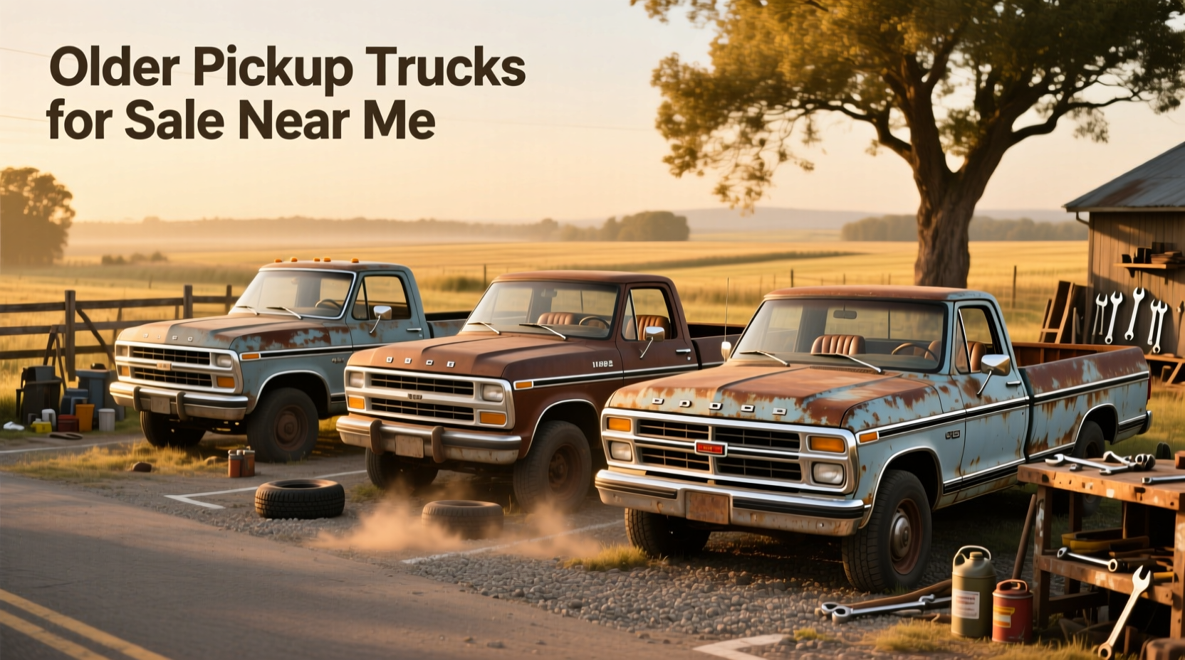 older pickup trucks for sale near me buying guide
