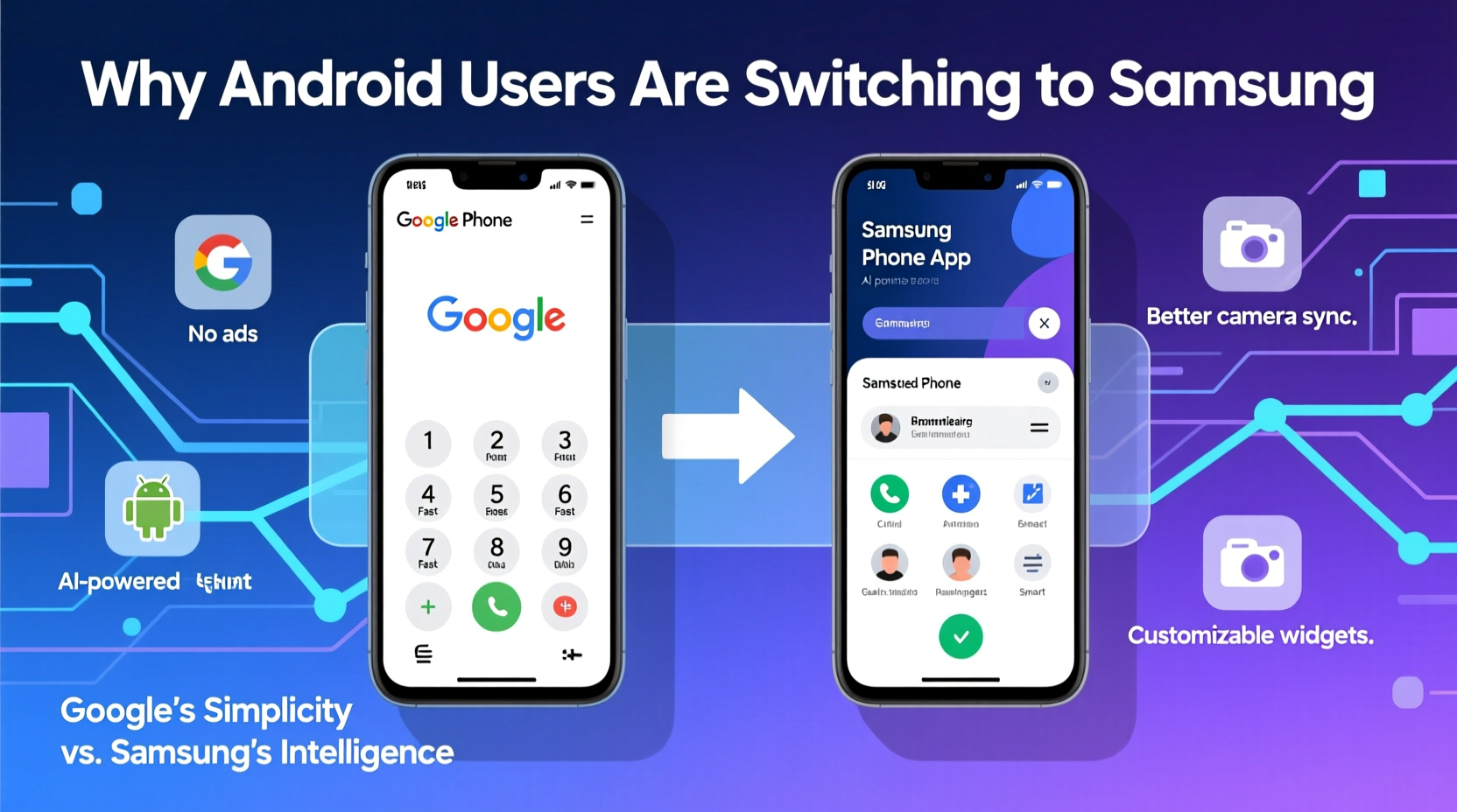 google phone app vs samsungs why are android users switching