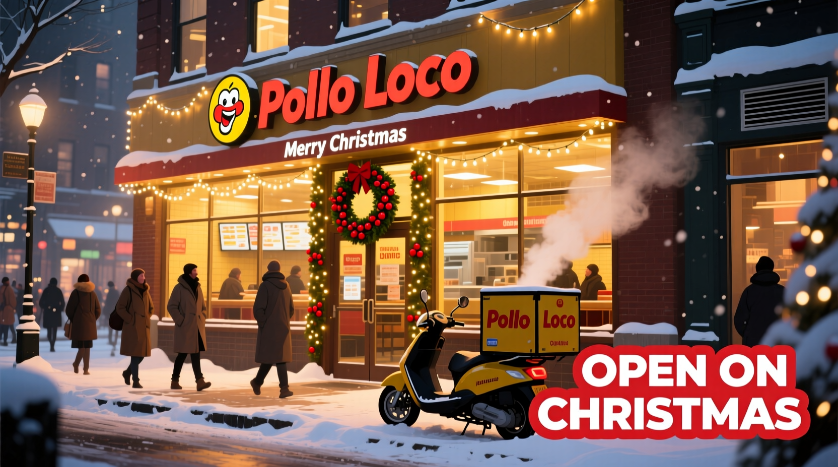 is pollo loco open on christmas