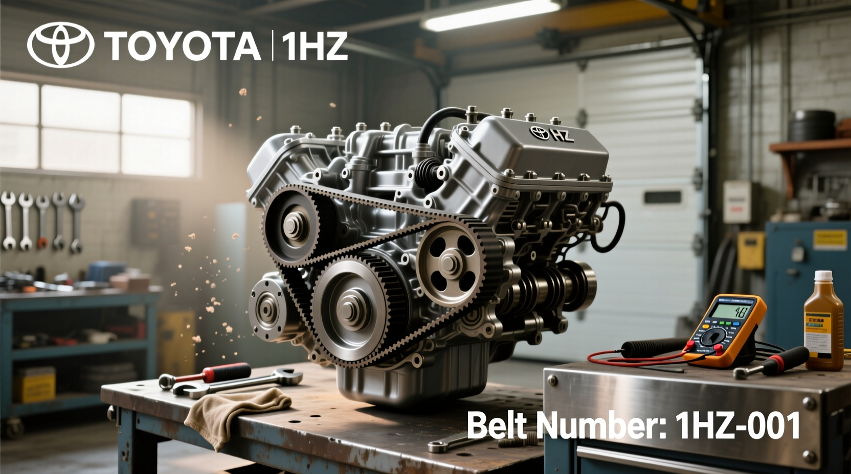 How to Choose Toyota 1hz Belt, What Is the Belt Number for the 1HZ Fan?
