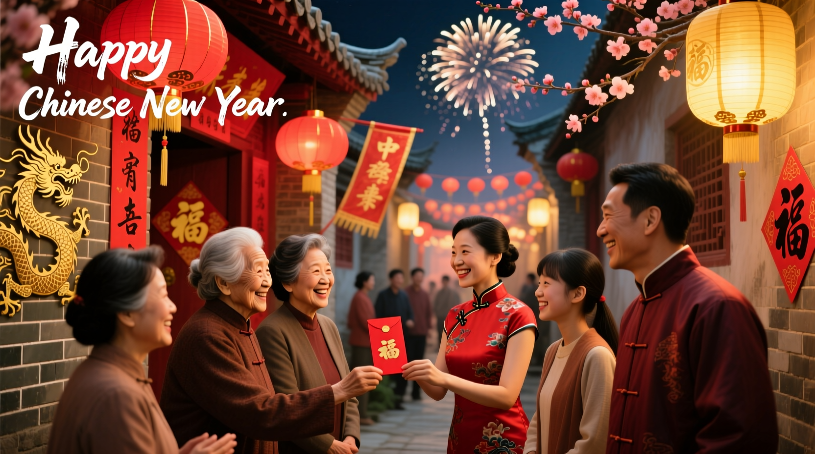 how to tell someone happy chinese new year