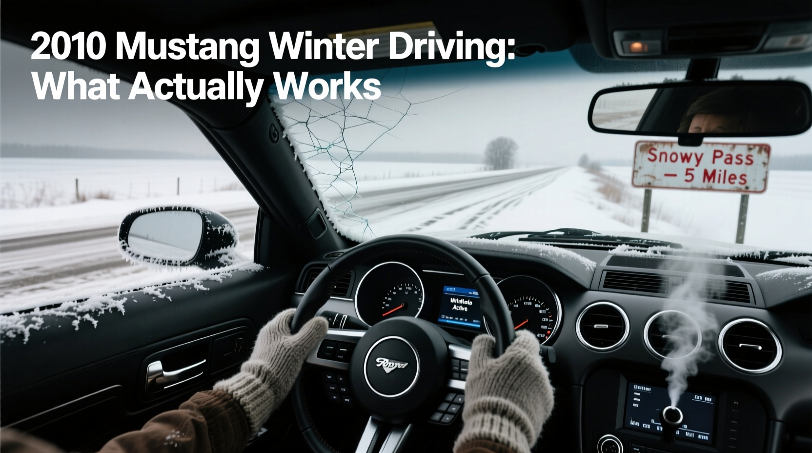 2010 Mustang Winter Driving: What Actually Works