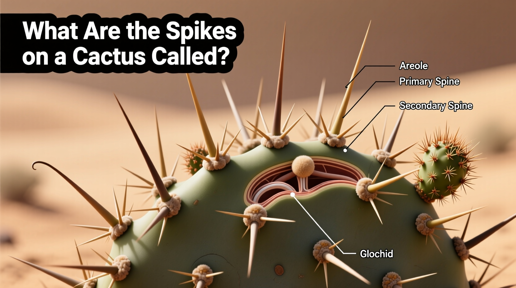 What Are the Spikes on a Cactus Called?