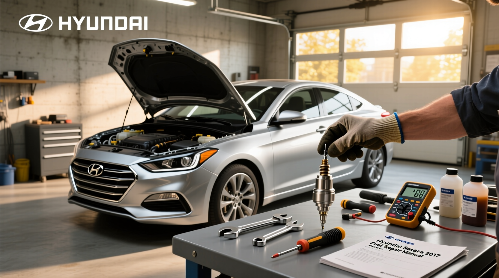 2017 sonata fuel injector replacement guide