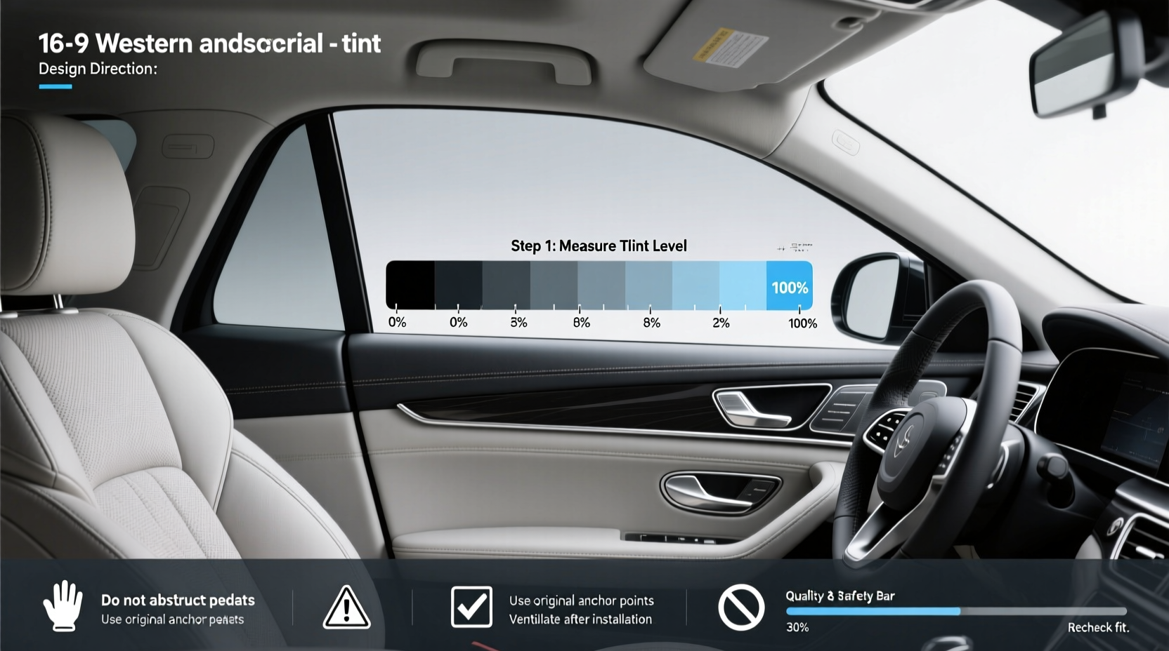 What Is the Percentage of Tint on Car Windows: Buying Guide