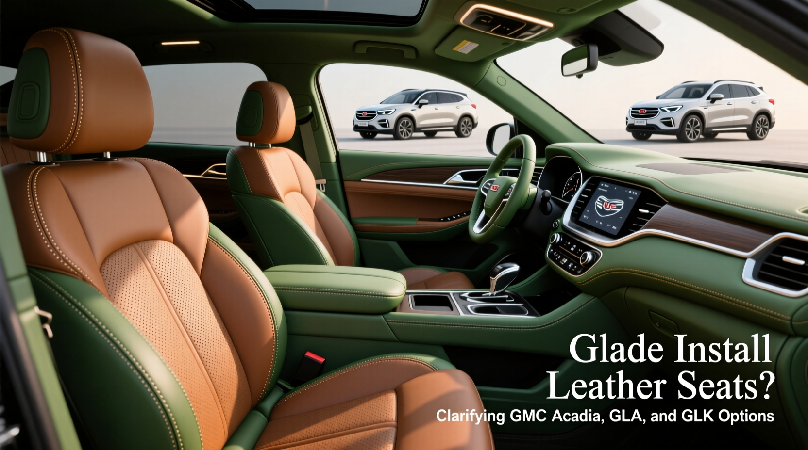 glade install leather seats