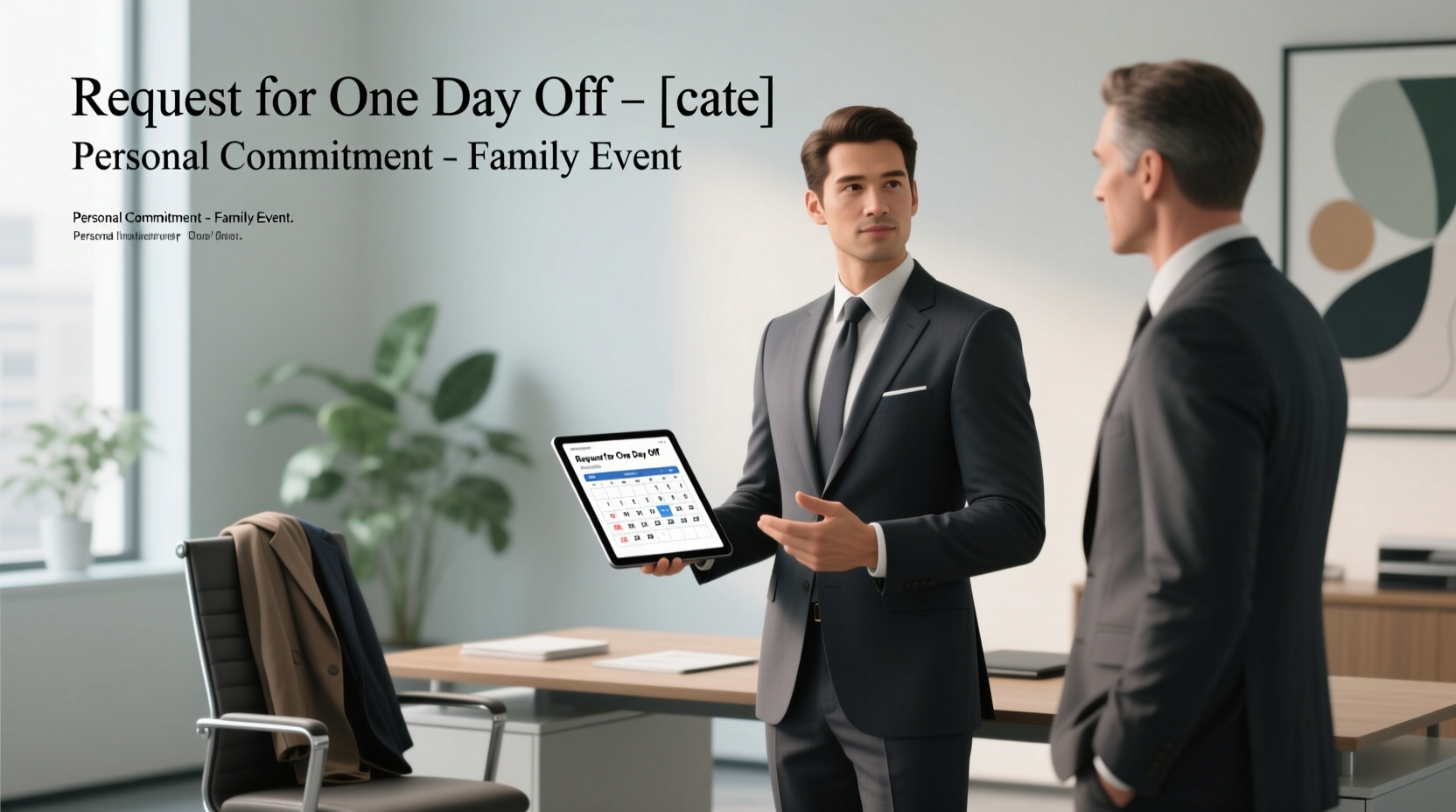 effective strategies for requesting a day off from work with confidence and professionalism