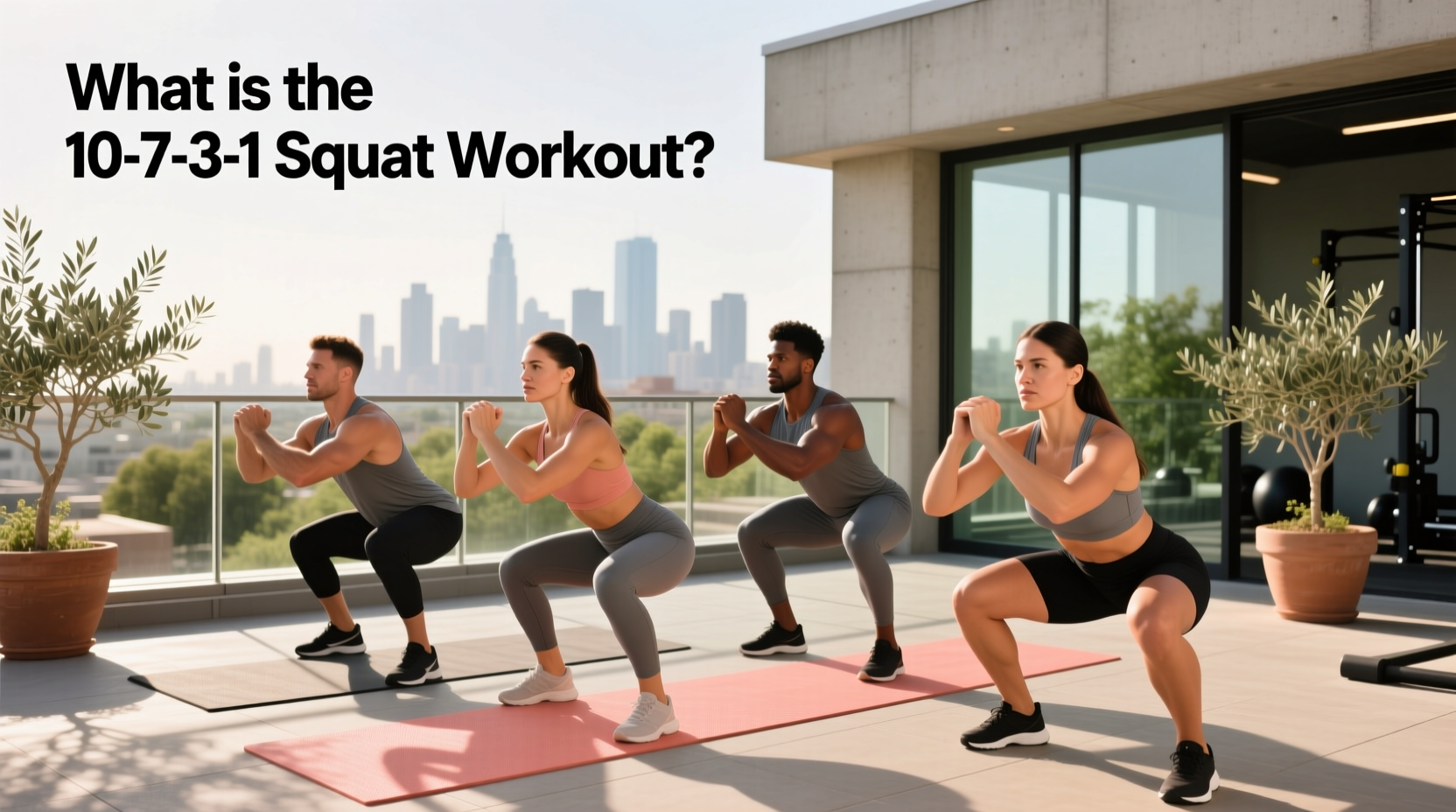 10 7 3 1 squat workout guide