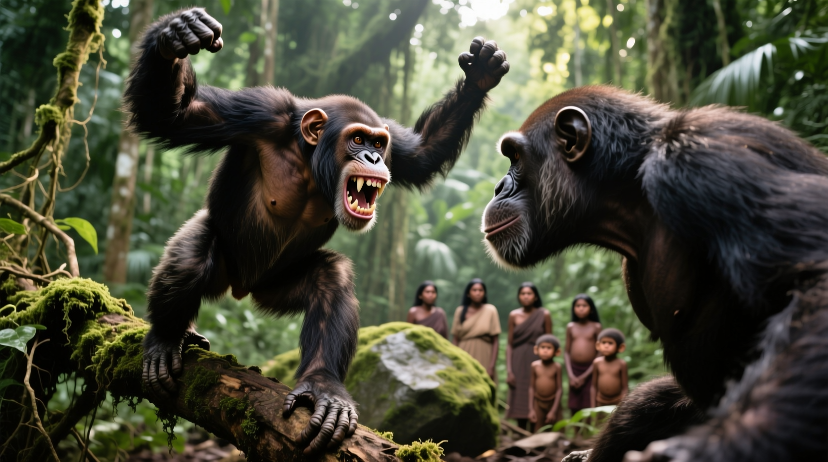 why are chimpanzees so violent exploring chimp aggression