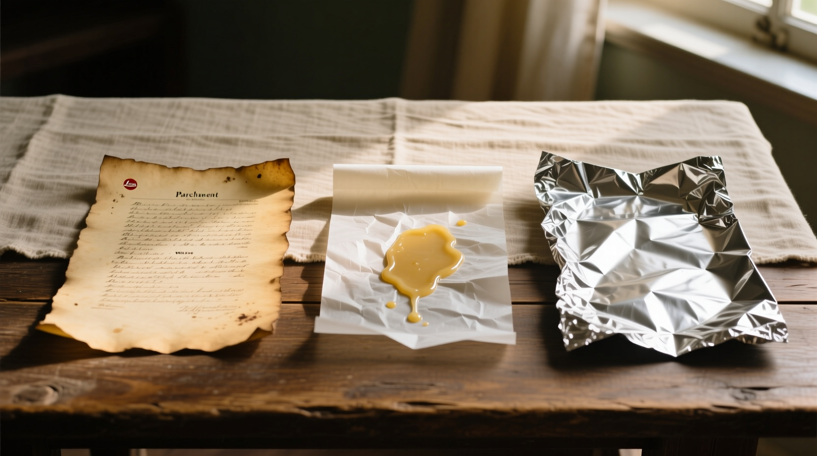 Parchment Paper vs Wax Paper vs Foil: Science-Based Use Guide