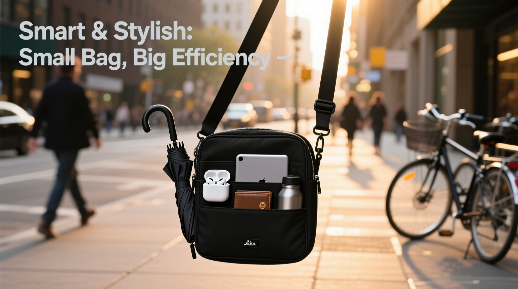 efficient commuting practical tips for using a small bag without sacrificing space or style