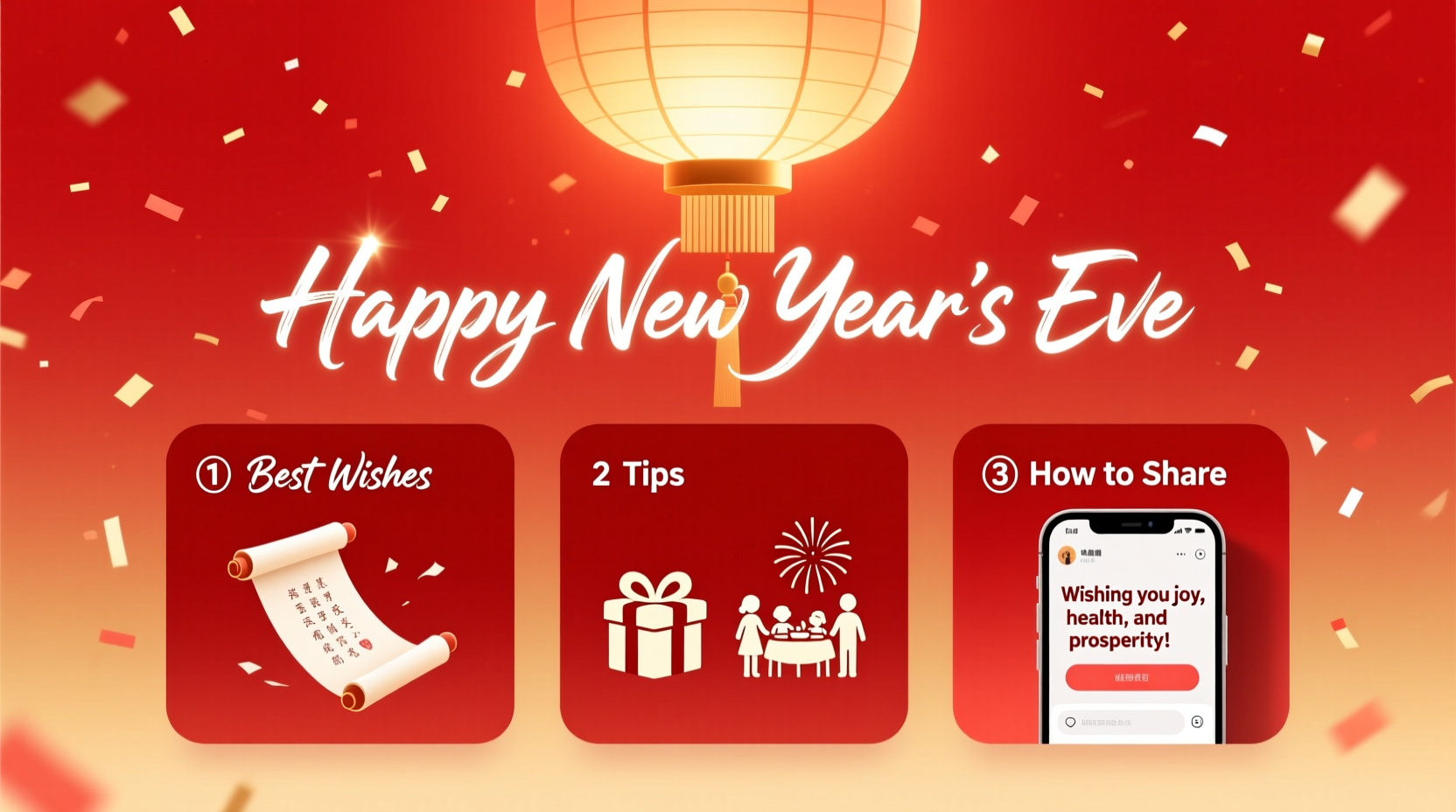 how to wish happy new year eve