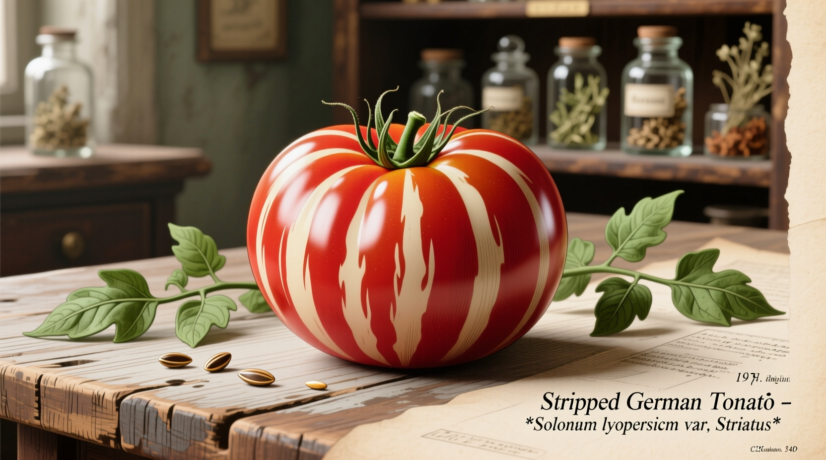 striped german tomato