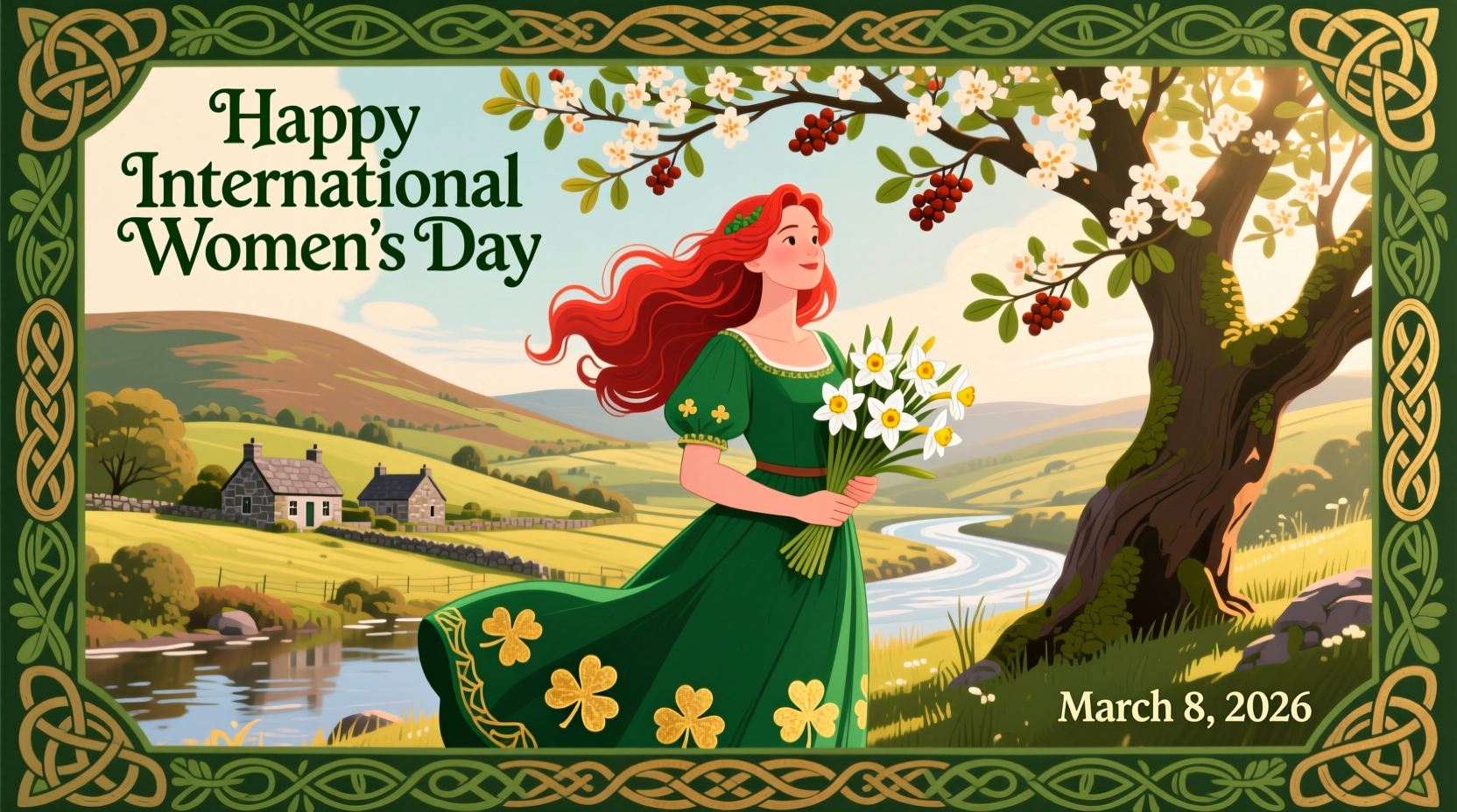 happy international womens day in irish