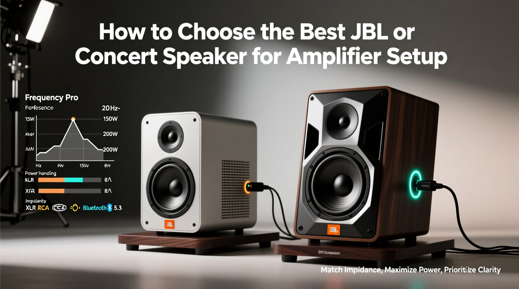 jbl or konzert speaker for amplfier