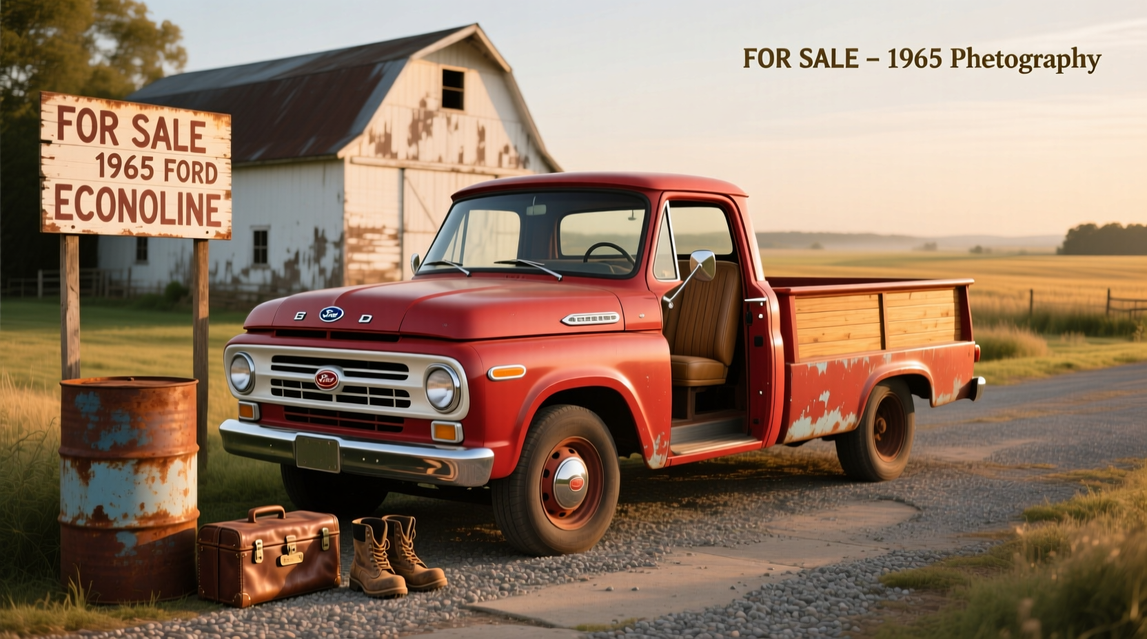 1965 Ford Econoline pickup truck