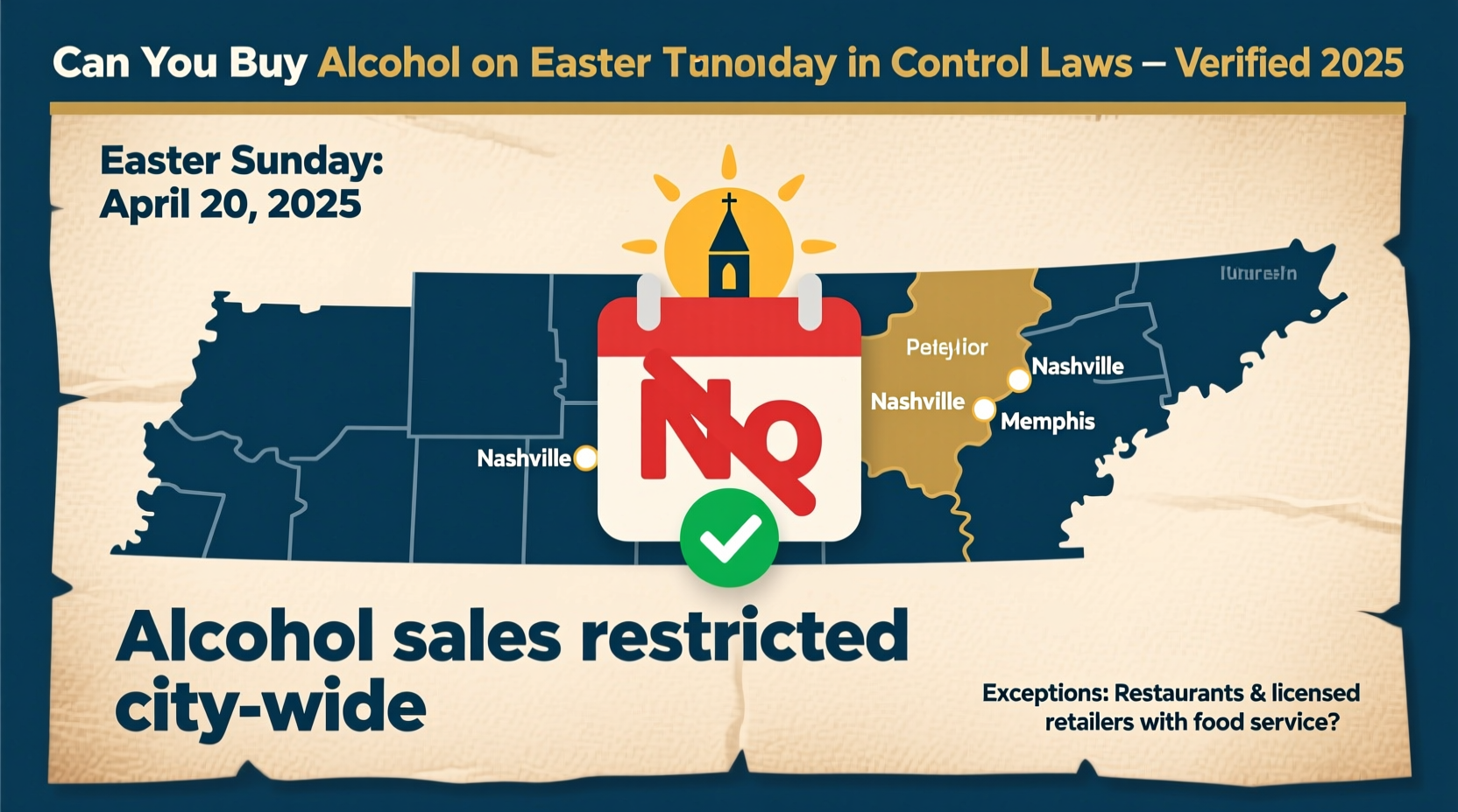 can you buy alcohol on easter sunday in tennessee