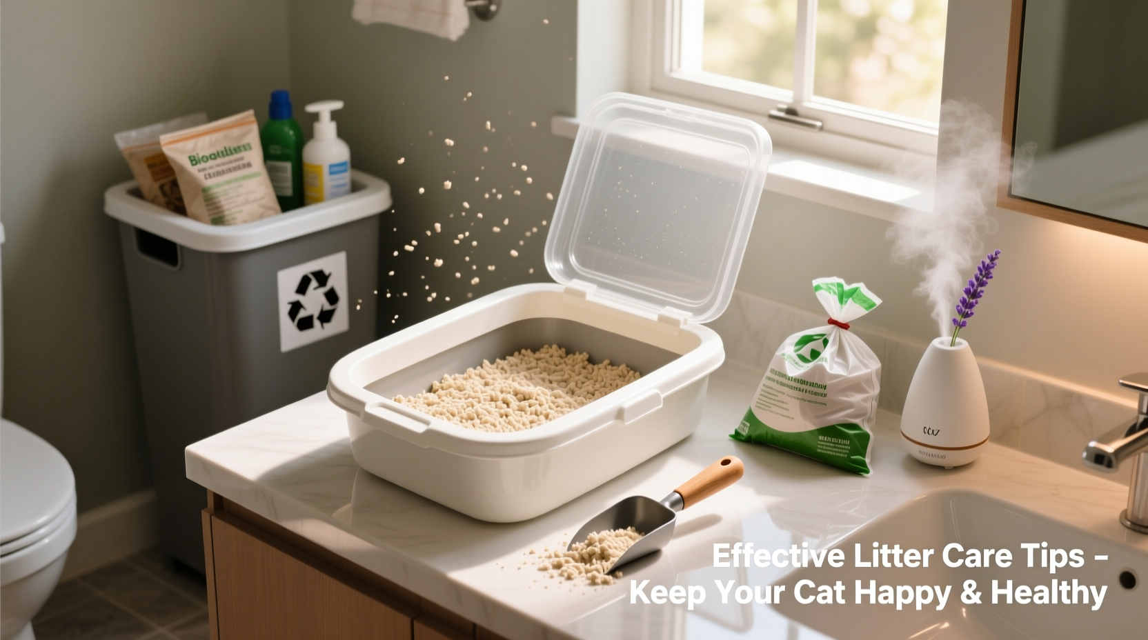 effective methods for washing cat litter and maintaining a fresh litter box environment