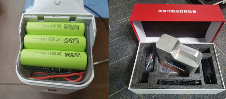 New Generation Handheld Logo Marking Laser Printer for Metal Leather