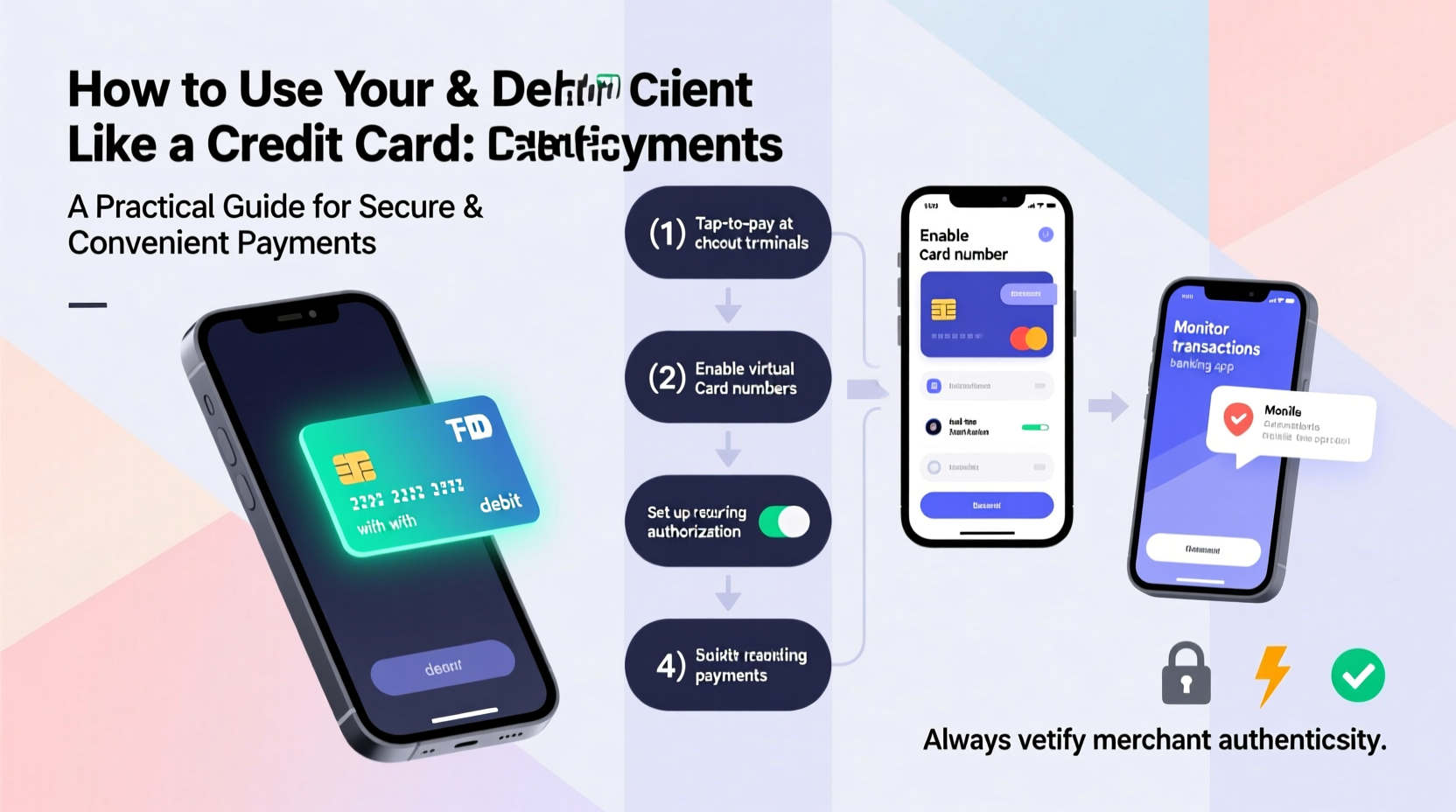 how to use your debit card like a credit card a practical guide for secure and convenient payments