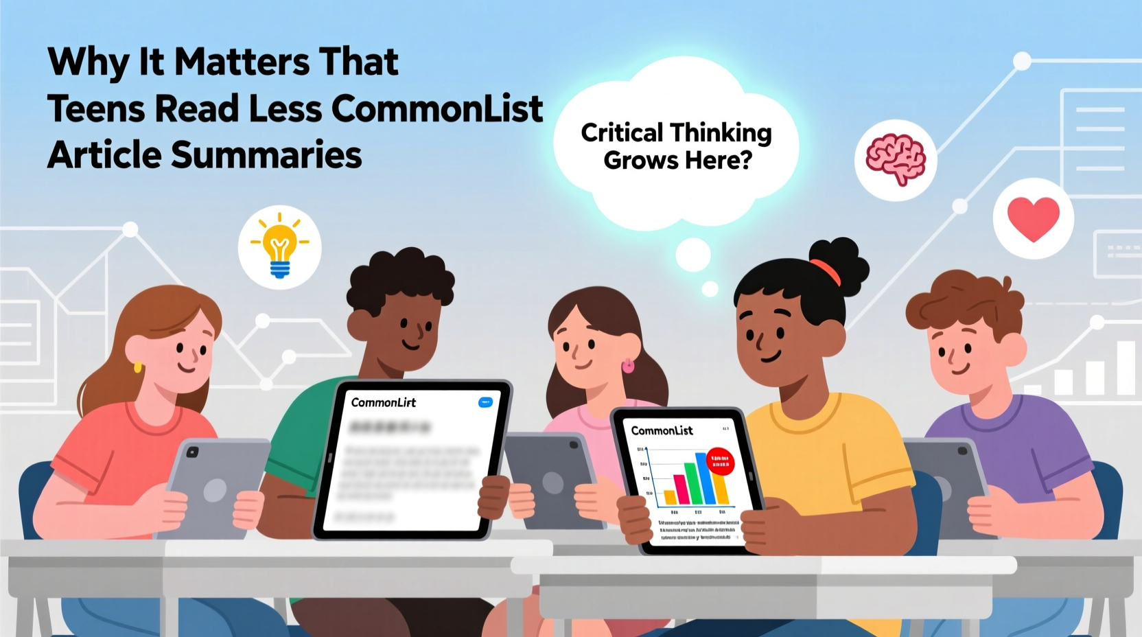 why it matters that teens read less commonlit article summary