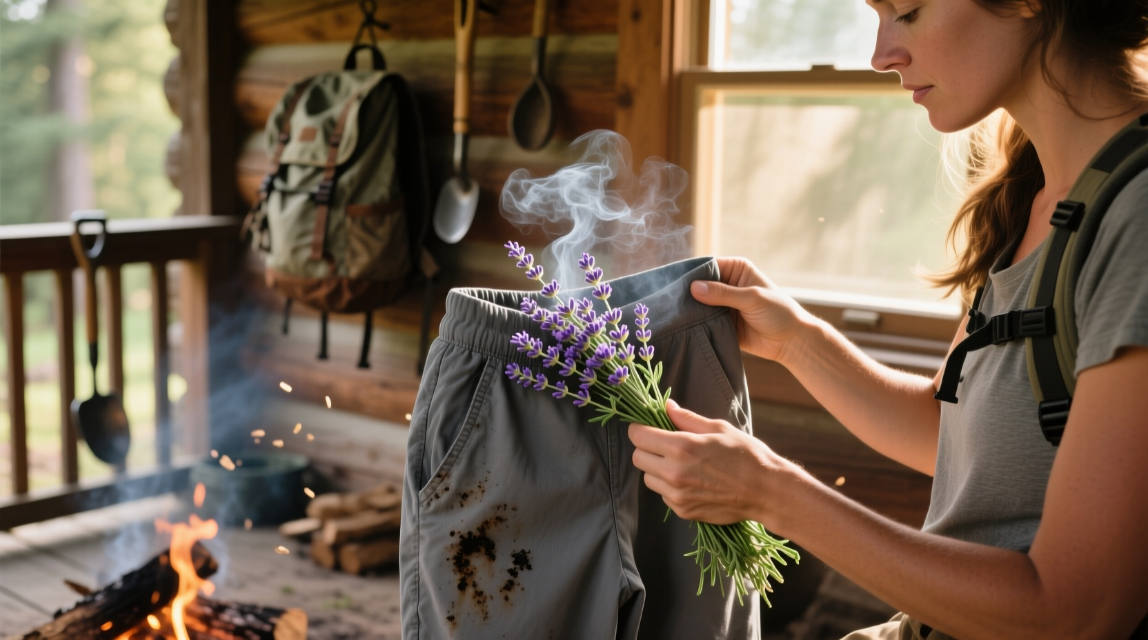 how to get campfire smoke smell out of your clothes and