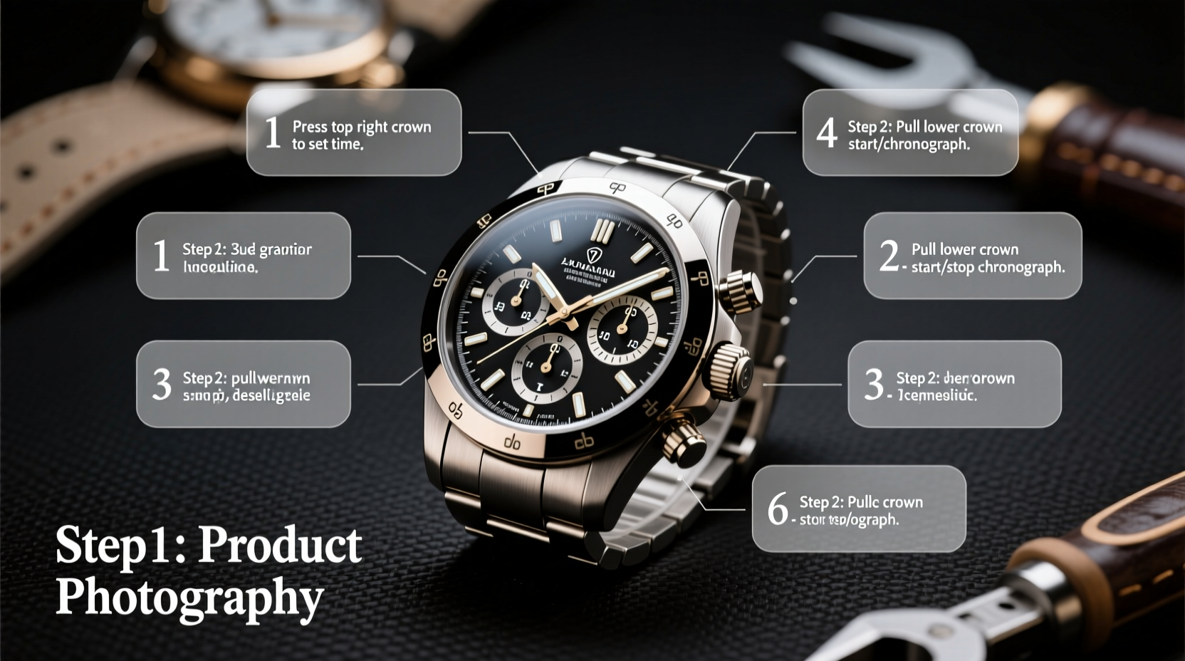 mastering the chronograph function a step by step guide to adjusting your watch accurately
