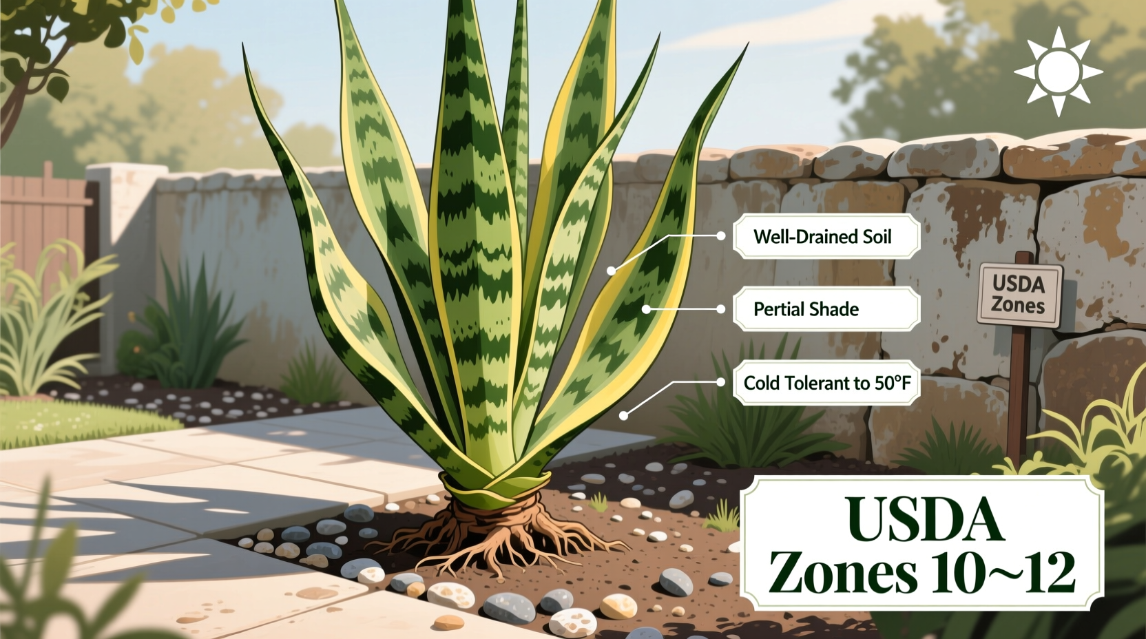 Can You Plant Snake Plants Outside? Zones & Tips