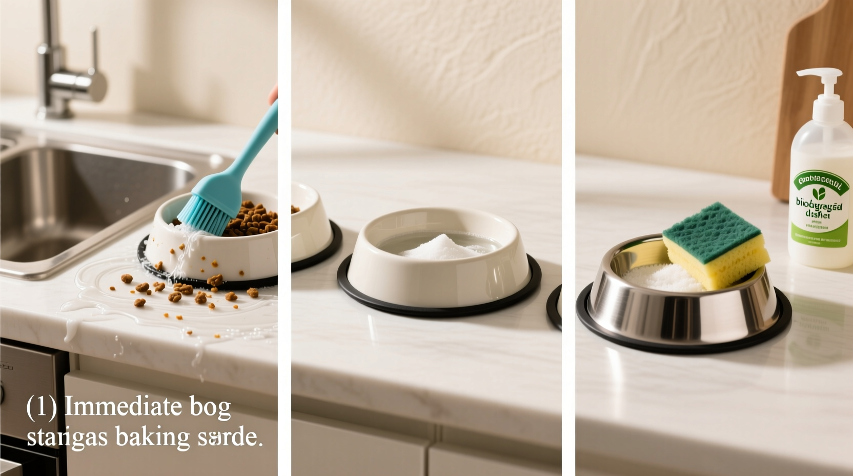 effective methods to remove dog food residue from bowls for a hygienic pet feeding routine