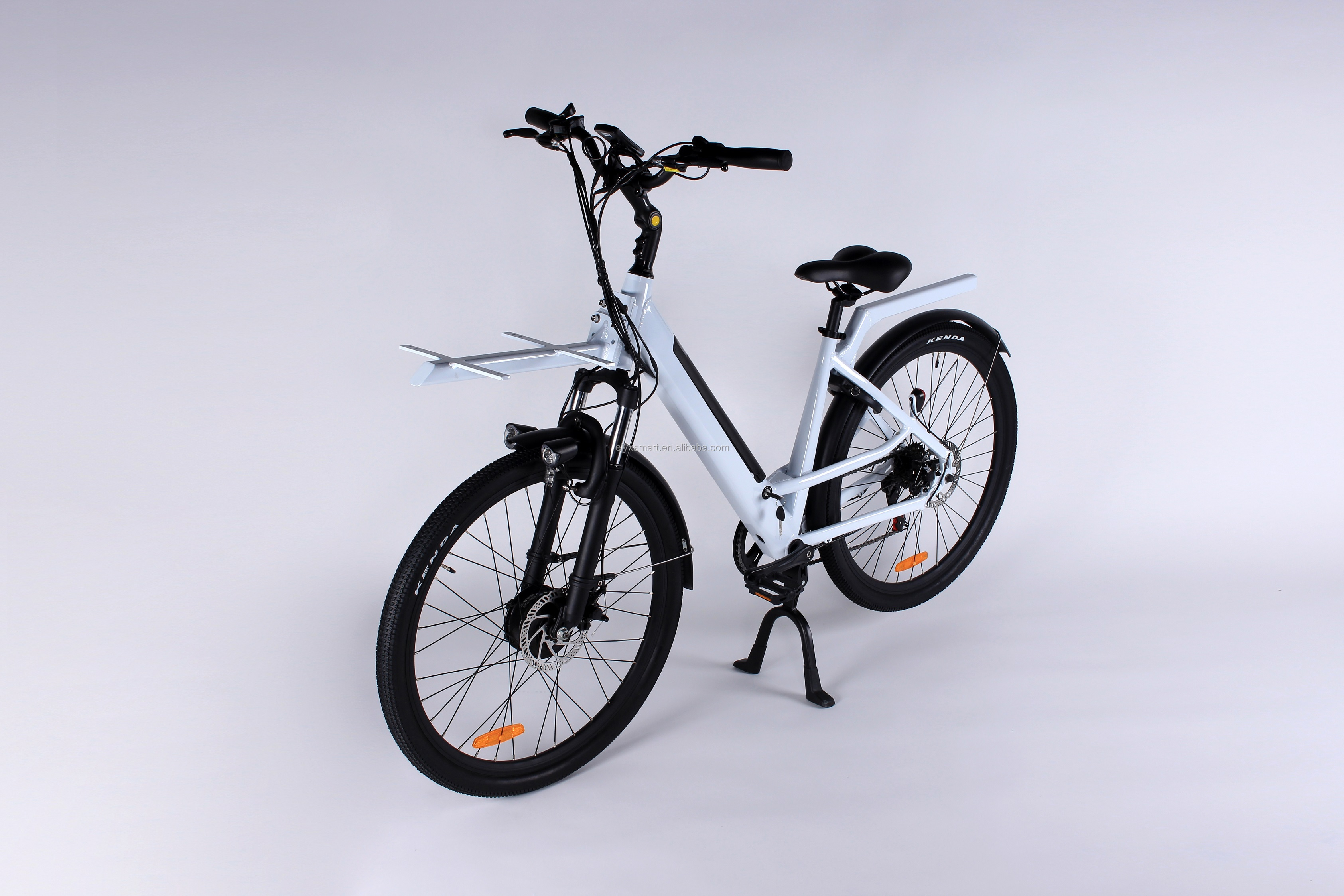 2021新款快餐披萨送货电动自行车电动货物ebike长距离盘式制动器电动