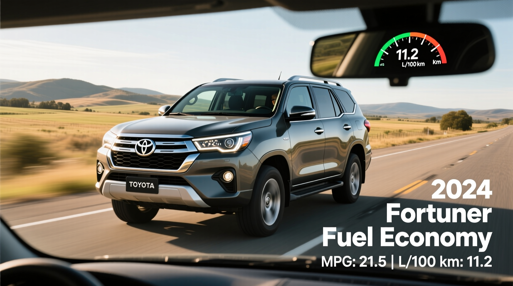Fortuner 2024 Fuel Economy: Real-World MPG & L/100 km Data