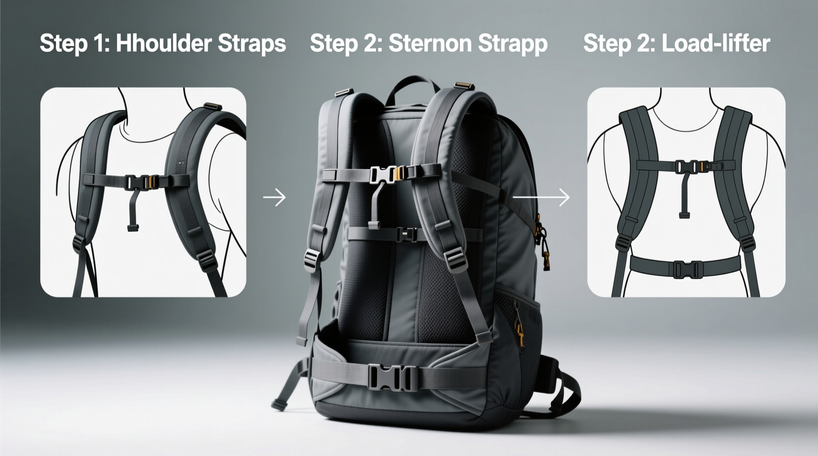 mastering backpack strap adjustment a step by step guide for ultimate travel comfort 2