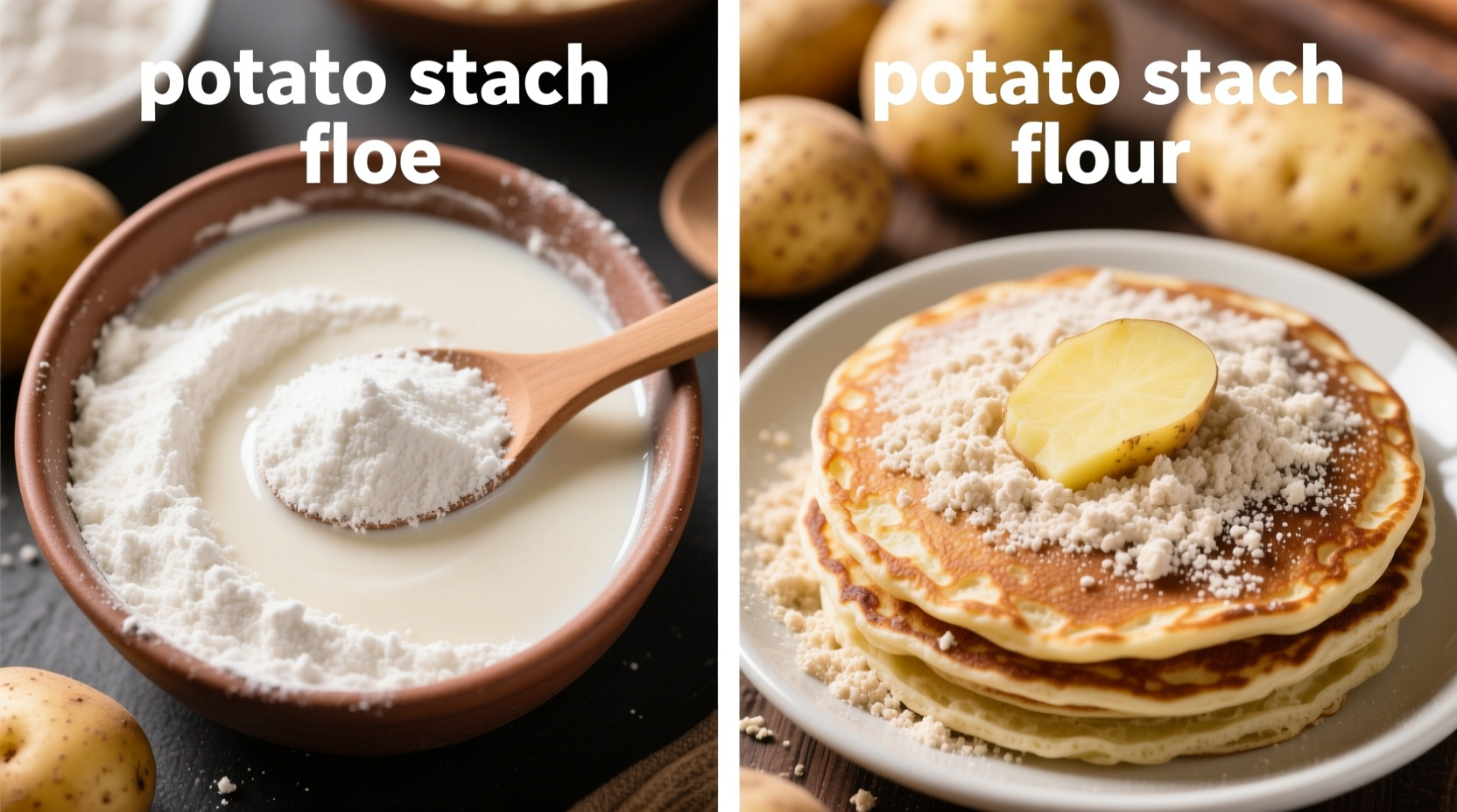 is potato starch the same as potato flour