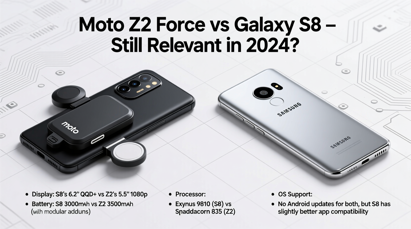 moto z2 force vs galaxy s8 should you still consider either in 2024