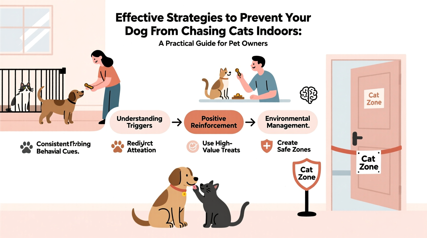 effective strategies to prevent your dog from chasing cats indoors a practical guide for pet owners