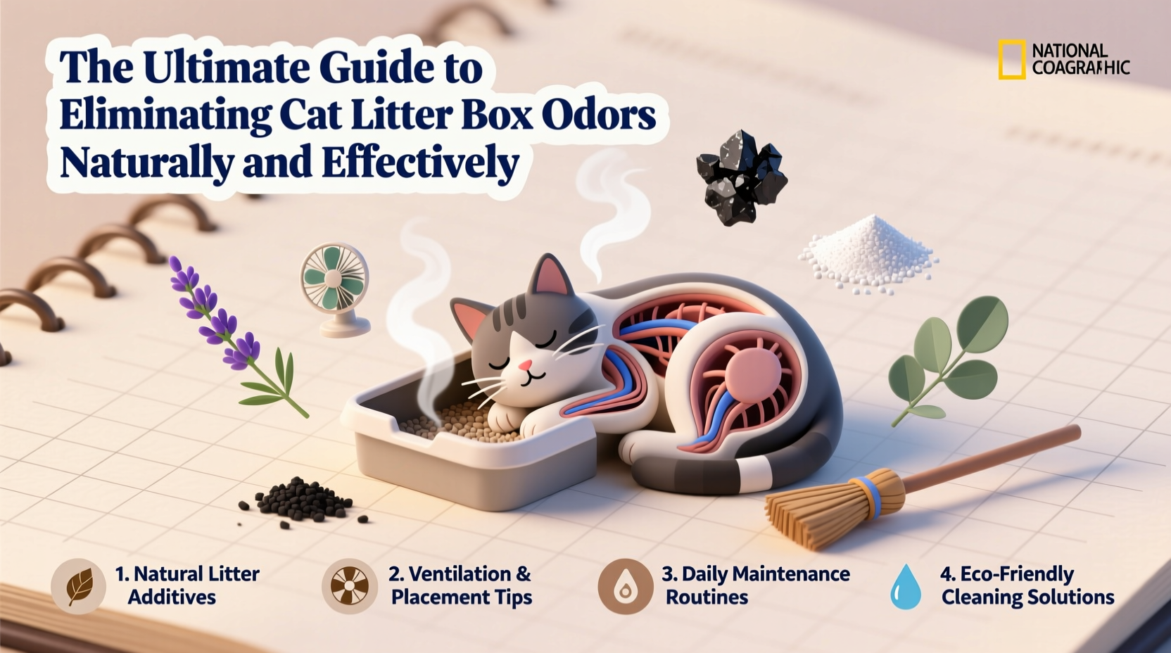 the ultimate guide to eliminating cat litter box odors naturally and effectively