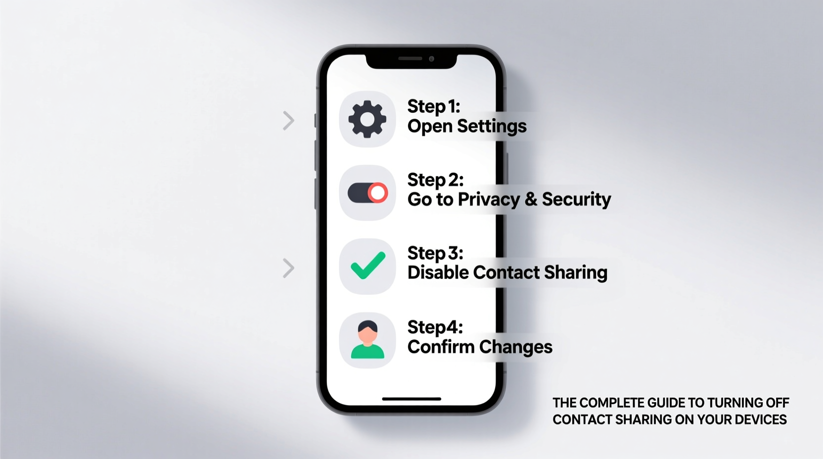 the complete guide to turning off contact sharing on your devices