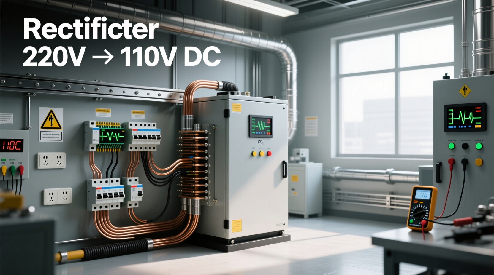 220v to 110v dc rectifier guide
